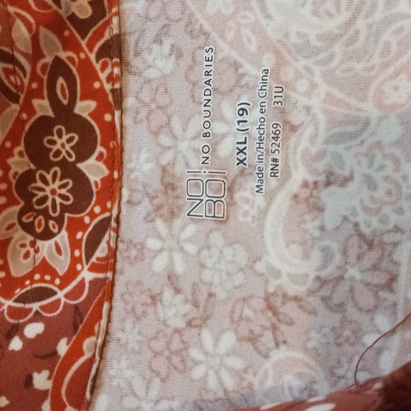 Asymmetrical Hem Flowy Dress Plus Size Floral Pastel Stretch w Belt glamour - Picture 13 of 16